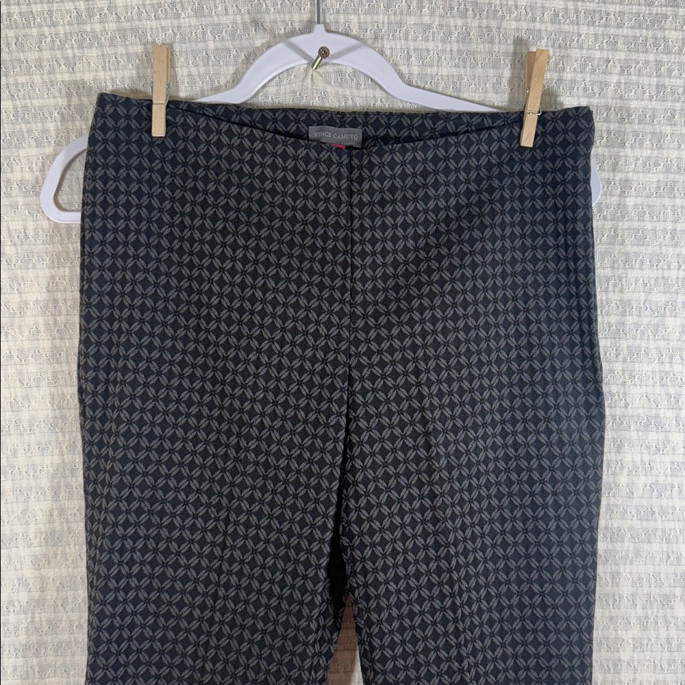 Vince Camuto Black Patterned Pants - image 3